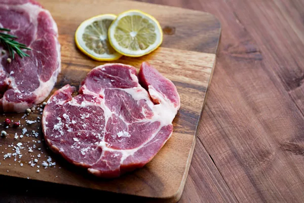Fettmarmorierung im Fleisch