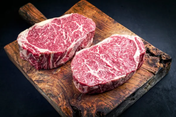 Marmoriertes Steak