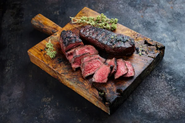 Steaks mit verschiedenen Garstufen in Oberhausen