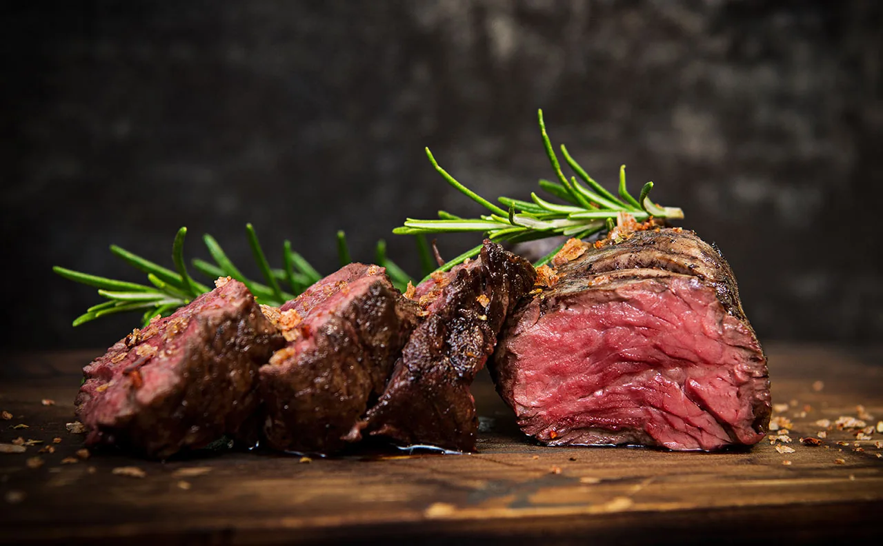 gegrilltes Rumpsteak